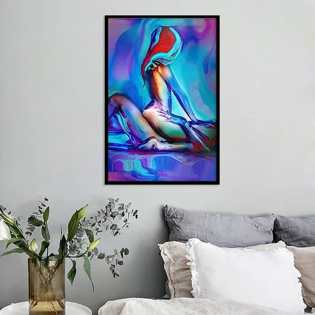 Warna Seksi Pria Dan Wanita Kanvas Lukisan Abstrak Membuat Poster Cinta Kamar Tidur Samping Tempat Tidur Dinding Seni Dekoratif Lukisan Kanvas Gambar Painting Calligraphy Aliexpress