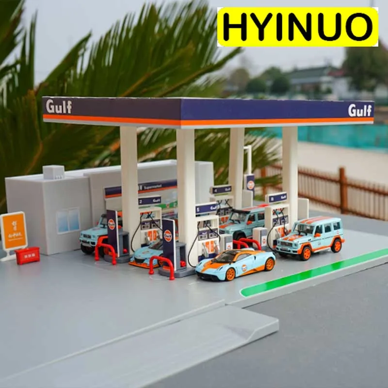 hot wheels petrol station