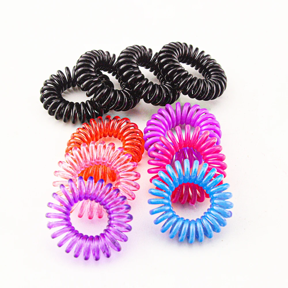 10 Pcs Rubber Hair Bands For Women Hair Accessories Girl Phone Cord