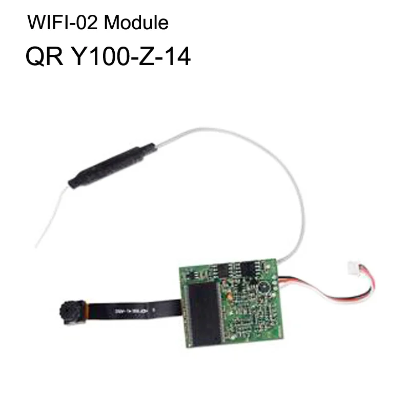 

1Set WIFI-02 Module QR Y100 Aerial Model Accessories For Walkera Y100-Z-14 FPV Racing RC Drone Hexrcopter Spare Parts