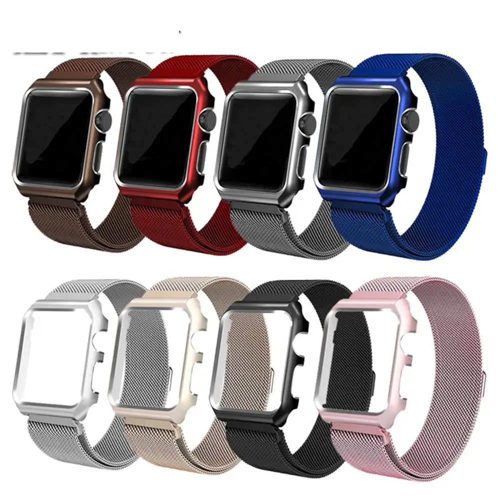 

Fashion Watchband Bracelet for Milanis Border One Whole Strap Metal Chain Wrist Straps Suitable for Apple Watch
