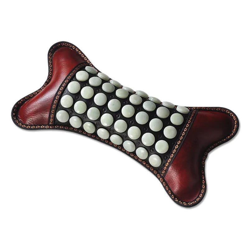

Following Wan Roca Home Natural Xiuyan Jade Heating Pillow Neck Treasure Help Pillow Far Infrared Physics Neck Pillow