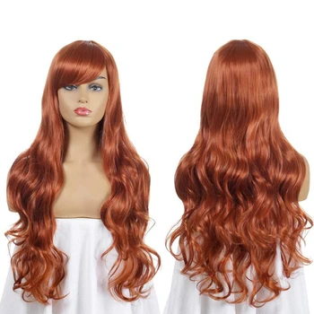 

Gres Female Lolita Wig Cosplay Wavy Wig for Cos/party Long Women Peruca High Temperature Fiber Cos Side Part Wig