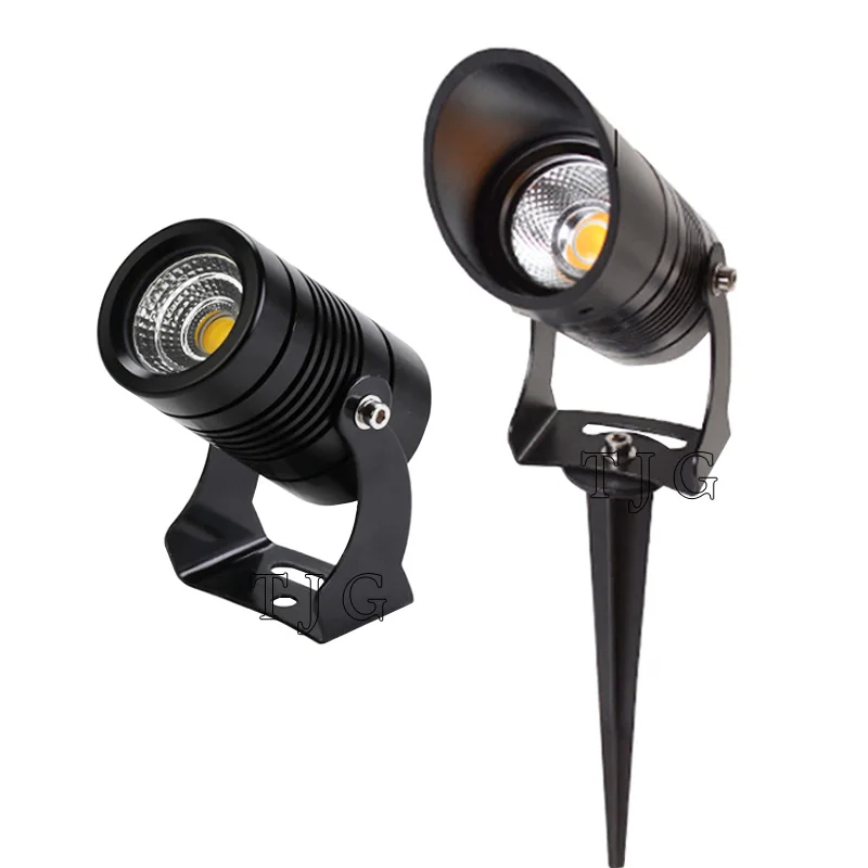 LED Garden Lighting 7W 10W Outdoor Spike Lawn Lamp Waterproof Lamp Garden Path Spotlights AC110V 220V DC12V garden light
