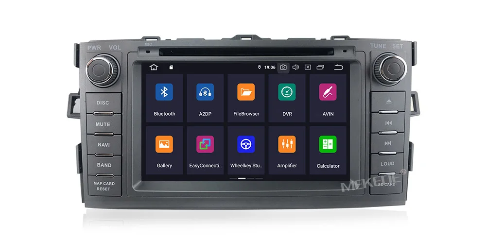 Cheap HD 4+64G PX5 Android 9.0 Car Multimedia Player 2 din car radio for Toyota AURIS 2006-2011 with navigation car stereo head unit 4