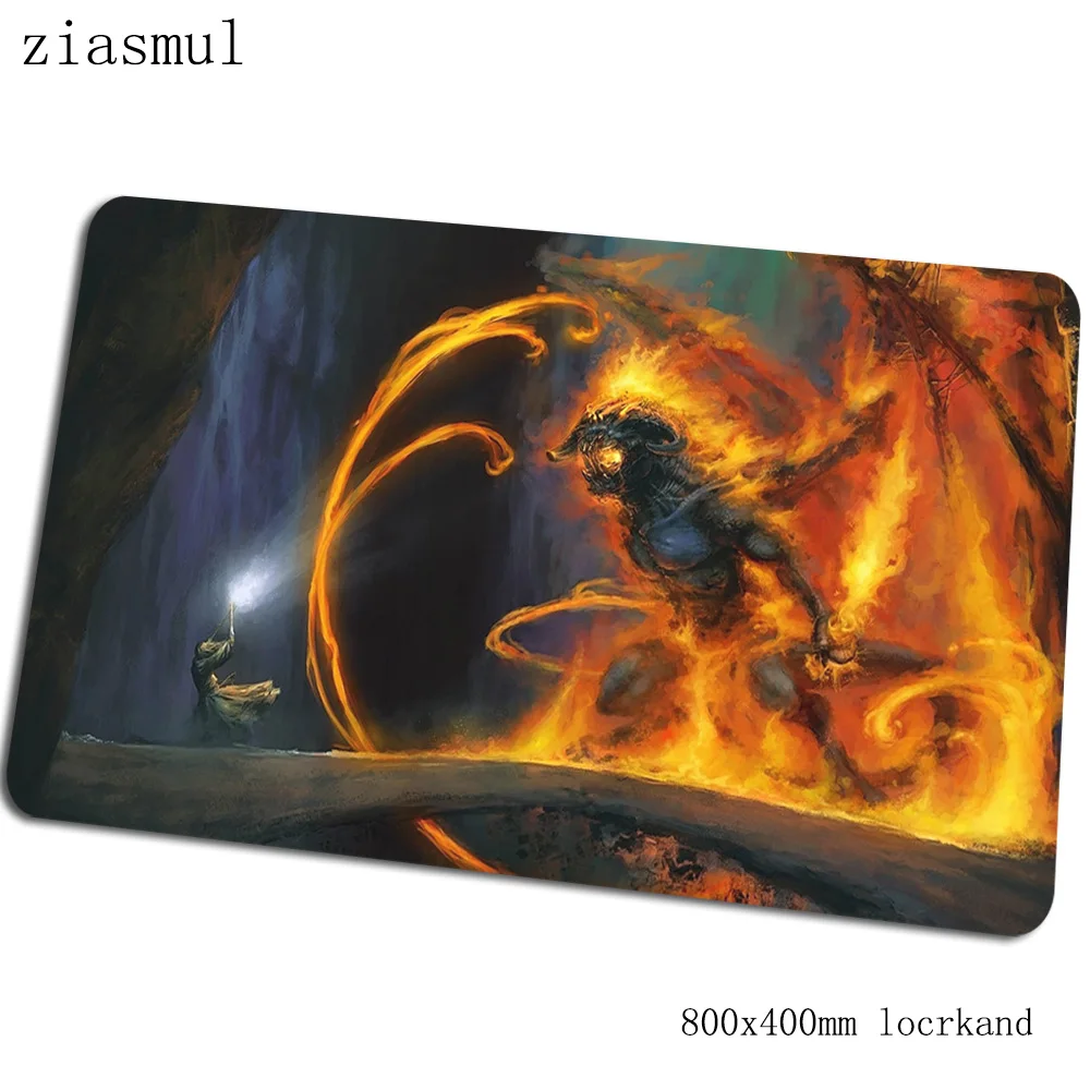 Властелин колец коврик для мыши 80x40 см игровой коврик для мышки офисный ноутбук с алюминиевым корпусом стол коврик аниме padmouse игры pc gamer коврики - Цвет: Size 800x400x2mm