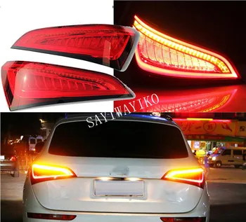

Car Styling taillight tail lights for Audi Q5 2009-2015 LED Tail Lamp rear trunk lamp cover drl+signal+brake+reverse taillights