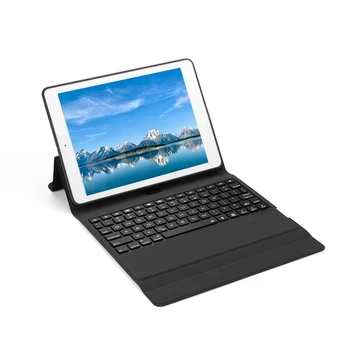 

Wireless Keyboard for iPad 9.7 Inch Universal Ultra-Thin Bluetooth Keyboard Colorful Backlight Leather Case