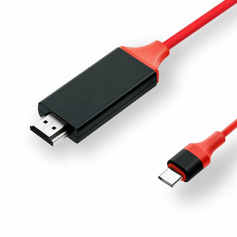 USB-C type-C к HDMI кабель HDTV адаптера для samsung S9 S8 S10+ Note 8/9 MacBook HD ТВ кабель адаптер