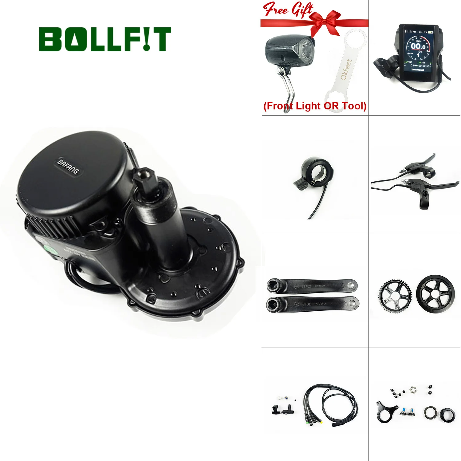 Комплект приводного электродвигателя Bafang BBSHD M615 48 в 1000 Вт 850C C965 SW102 с ЖК-дисплеем