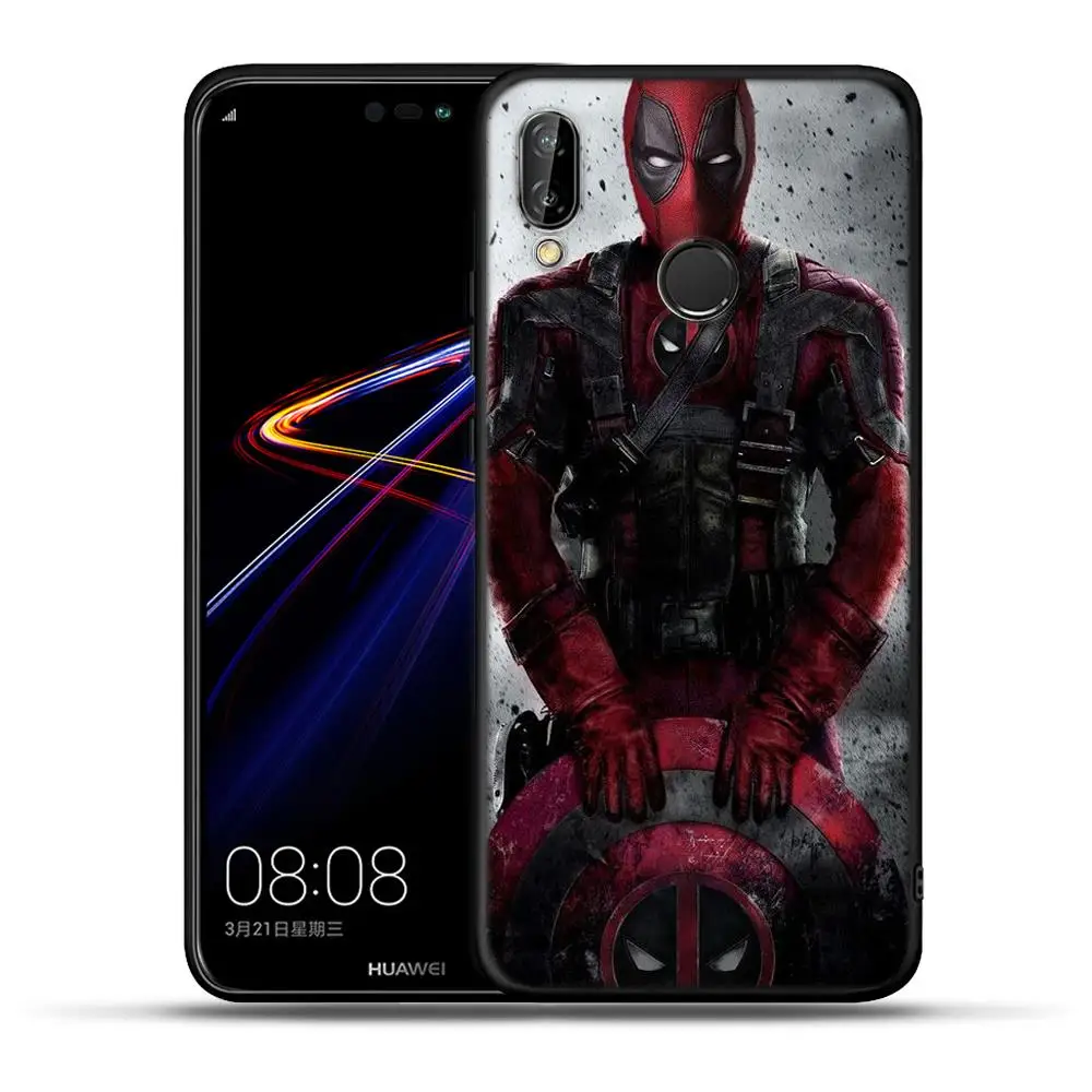 Классный Джокер Dead Pool для huawei P20 P30 Pro mate 10 20 Lite Y5 Y6 Y7 Y9 Prime P Smart Plus чехол силиконовый чехол Coque Etui