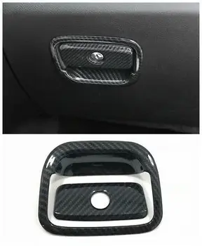 

Carbon Fiber Look Inner Storage Box Handle Cover for Jeep Grand Cherokee 11-18