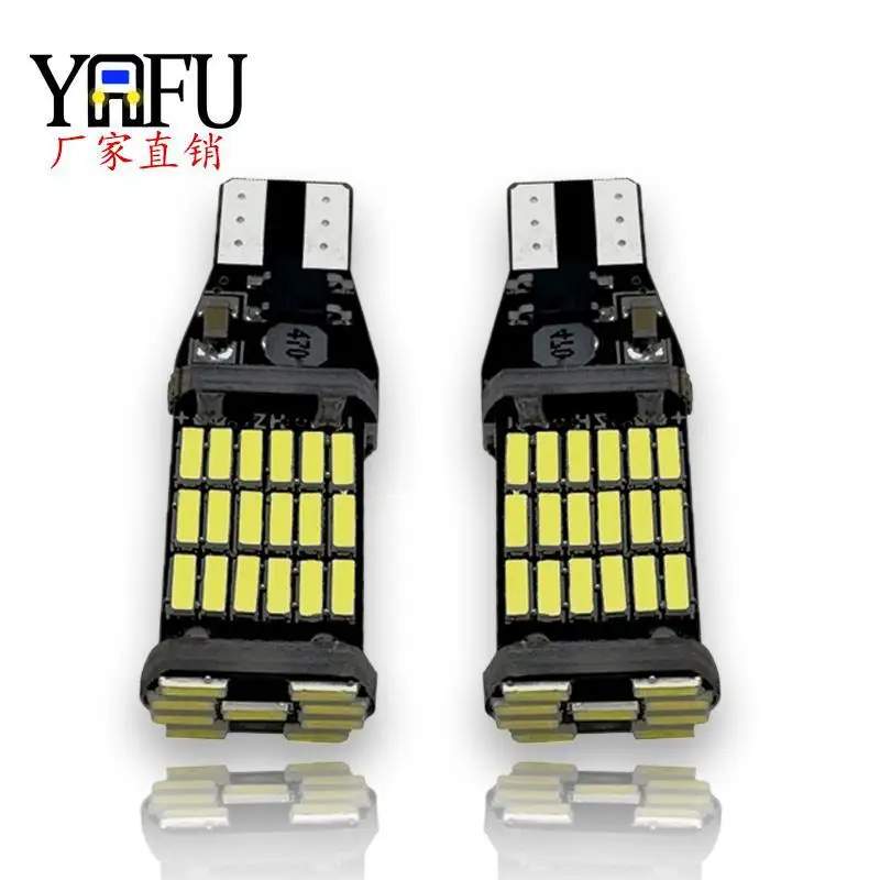 

LED Car Lamp T15 45smd 4014 Decoding Lamp LED Reversing Lamp LED Turn Signal Lamp Car Accessories Car Led Light Car Lights