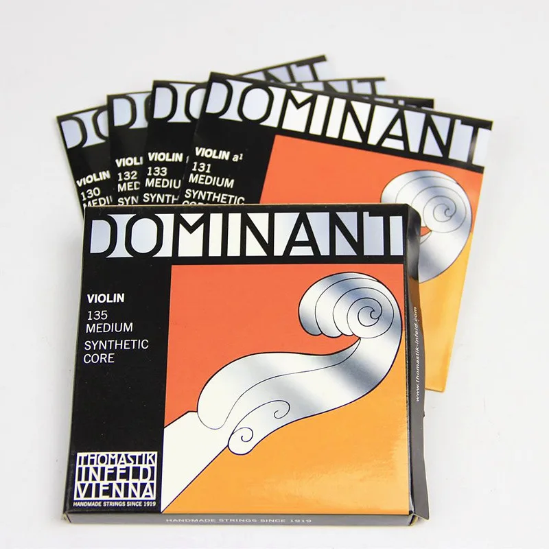 US $25.49 Thomastik Dominant 135B 135 Medium Violin Strings 44 Strings Full Set G D A E Strings