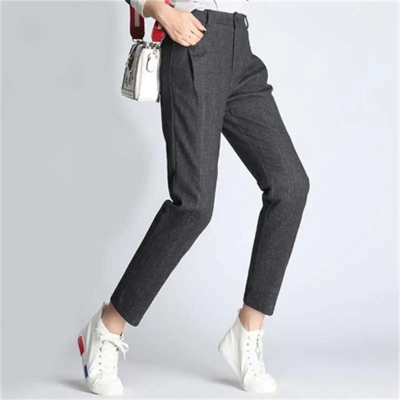 Шаровары женские зимние до щиколотки в стиле ретро|ladies trousers|ladies trousers stylesfashion |