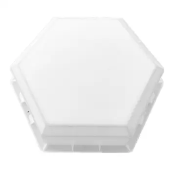 

Garden DIY Path Paving Moulds Safety Reliability Outdoor Landscape Paving Reuse Stepping Hexagon-shaped Stone Concrete Mold