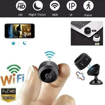 

1080P HD Mini IP WIFI Camera Camcorder Wireless Home Security DVR Night Vision