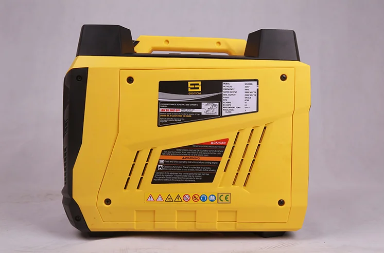 Digital frequency conversion gasoline generator, 2kw, 220v, 50hz, home RV camping, outdoor small portable car