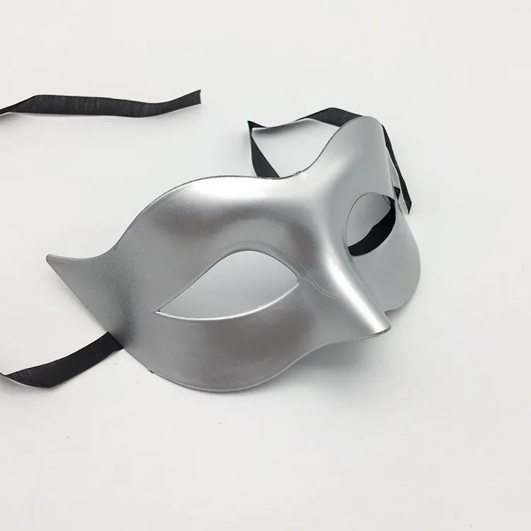 Очарование Для мужчин маска для Хэллоуина макияж Танцевальная Маска Для женщин однотонные Цвет простой уход за кожей лица маска Зорро