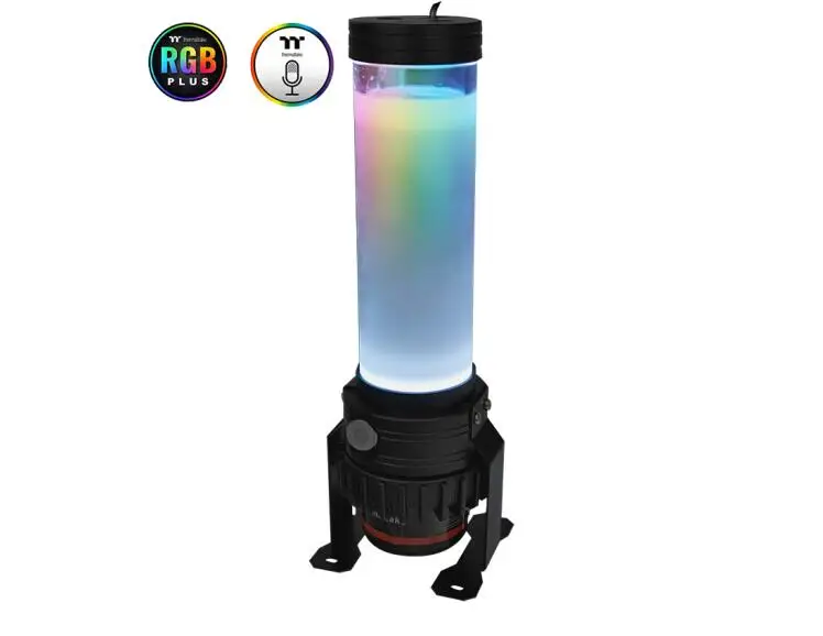 Термостойкий термостойкий термостат Thermaltake (16 8 млн цветов/RGB освещение/резервуар