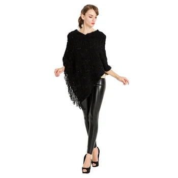 

women maxi pullover knit shawls stole capes wraps overpull ladies sweater shawls pullon coat spring knitting feather shawl