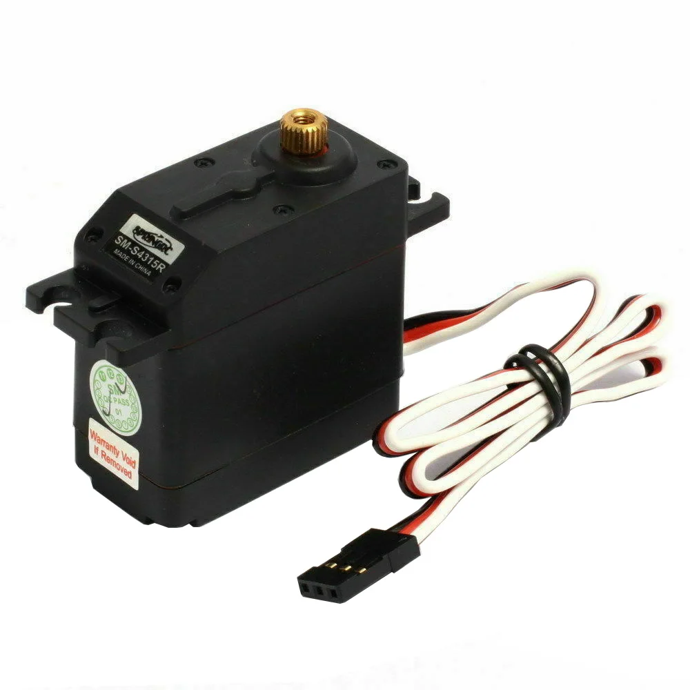 RC сервопривод 1 шт. SpringRC SM S4315R 15 кг 360 ° металлический непрерывного вращения для