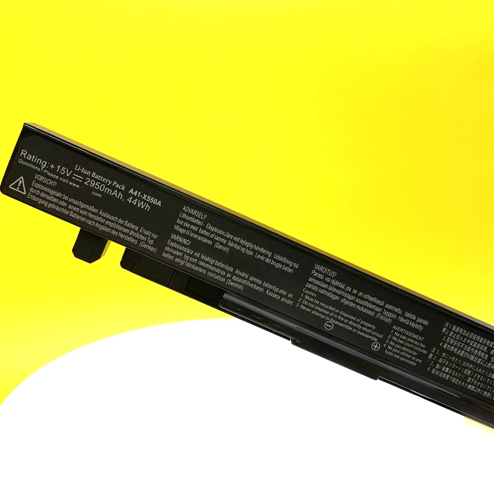 Nova Bateria para Asus A41-x550 R510c X550c X550l X550j R510l X550ca X552e X550v K550l F550v X550a P550c X550ea X550d R510 X550vx R510j F550c Y481c Y581c X550b A450c R409 P450 P550 K450 F552 450ve A550c A550l A550v - Imagem 5