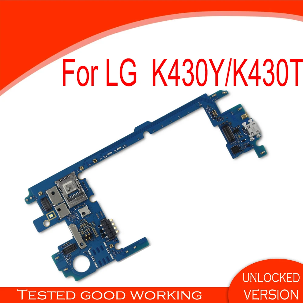 Для LG K10 материнская плата K430Y/K430T Плата логики для K430Y разблокированная с цельным