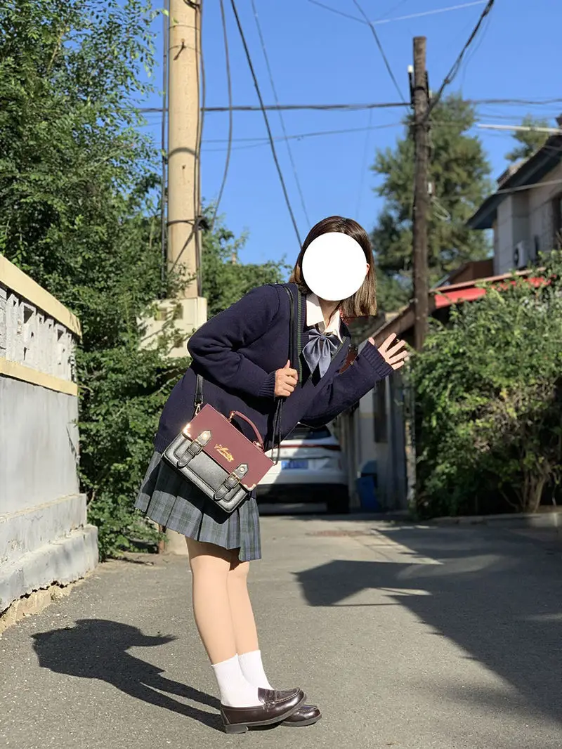 2022 Lolita bag Japanese school Uniforms Cute Ita bag Lolita JK SchoolBag for college Student Women Handbag Anime Shoulder Bag