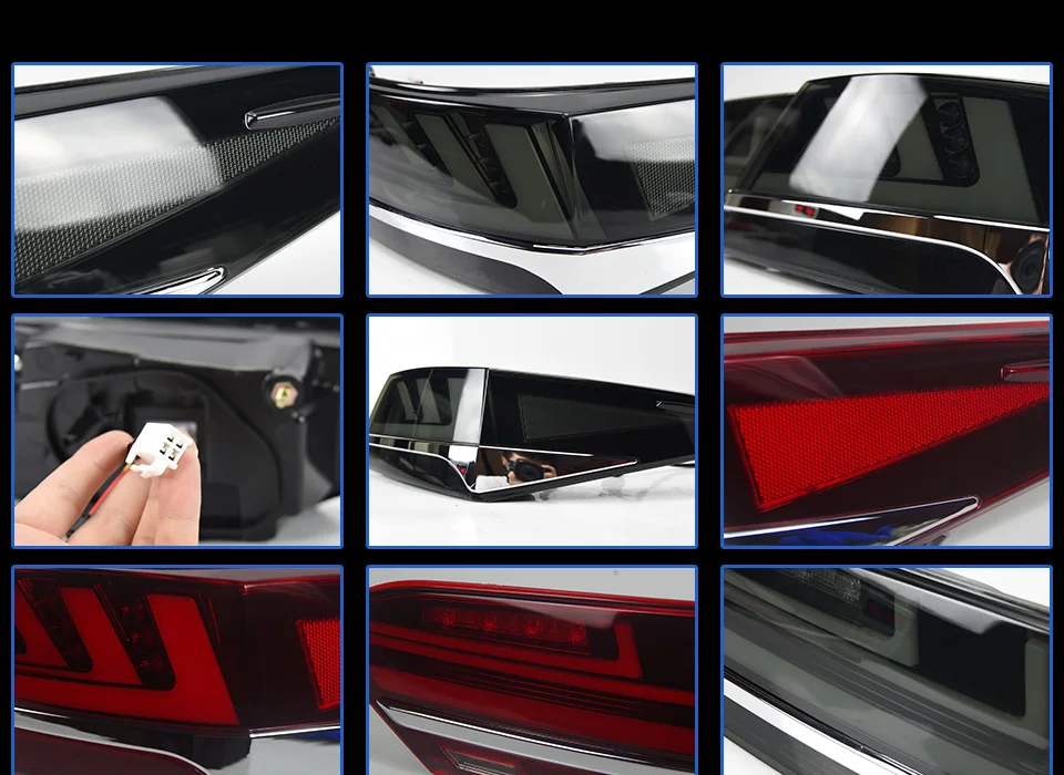Задний фонарь для автомобиля Toyota Camry- светодиодная сигнальная лампа Противотуманные фары DRL дневные ходовые огни тюнинг автомобильные аксессуары