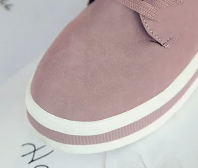British wind thick bottom platform shoes female spring new wild Korean version of the increase sports student single shoes
