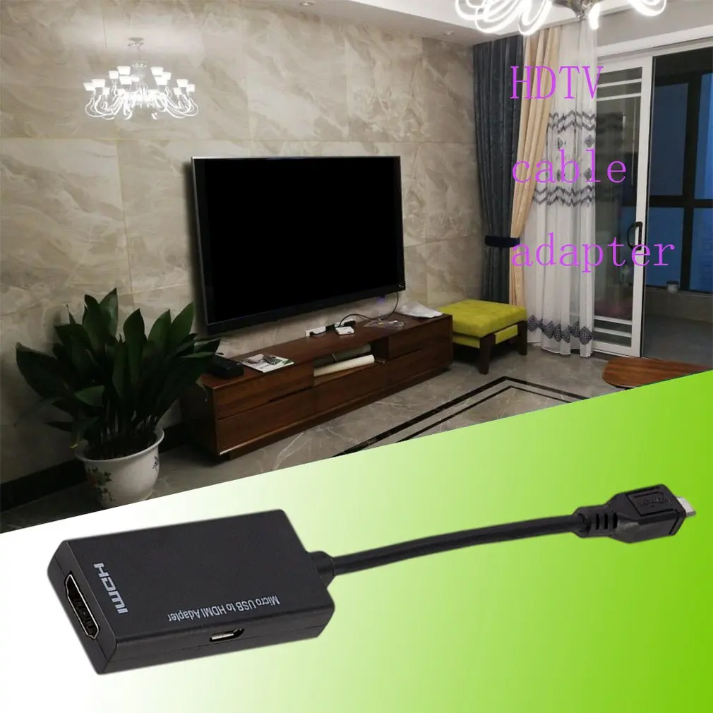 Micro USB к HDMI tv Out HD tv MHL Кабель-адаптер для телефонов планшетов быстрое зарядное устройство