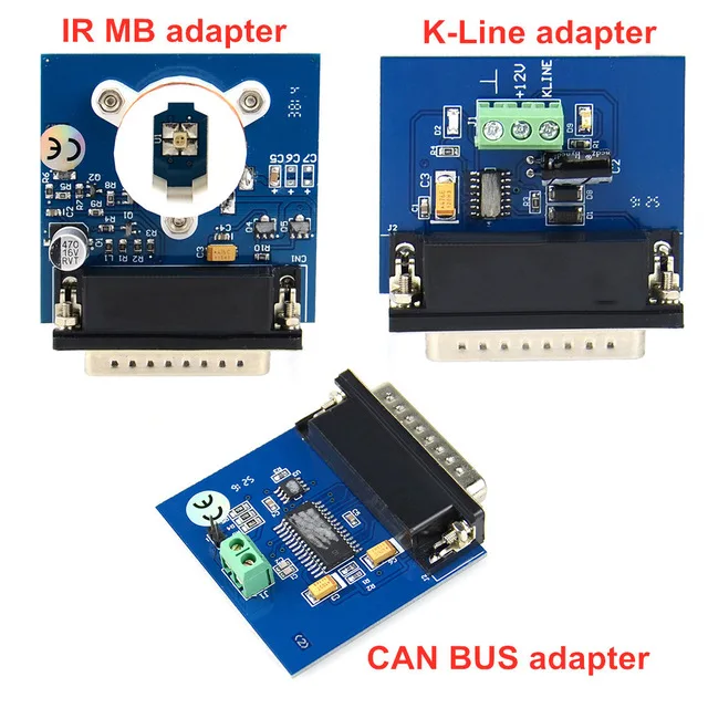 V80 IPROG Porgrammer IR MB адаптеры IPROG CAN-BUS адаптер IPROG Kline адаптер с бесплатной доставкой - Цвет: 3 adapter