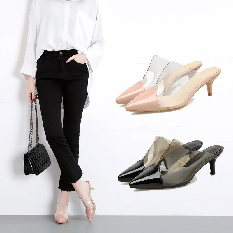 

2019 Transparent Cool Slipper High With Slipper