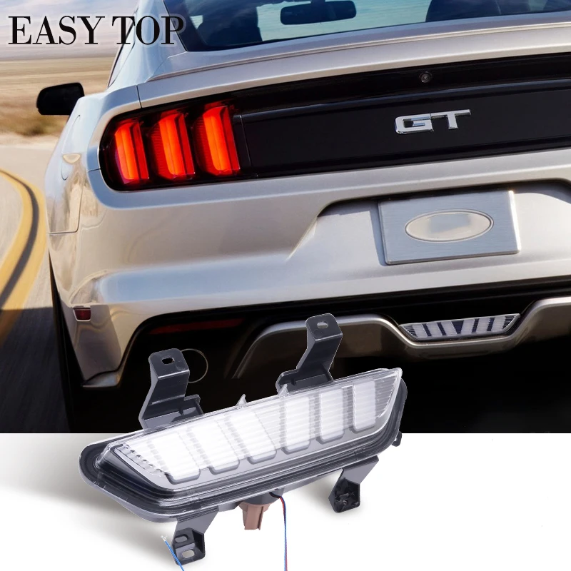Запчасти для автомобильного бампера светодиодный фонарь заднего Ford Mustang 2015 2018