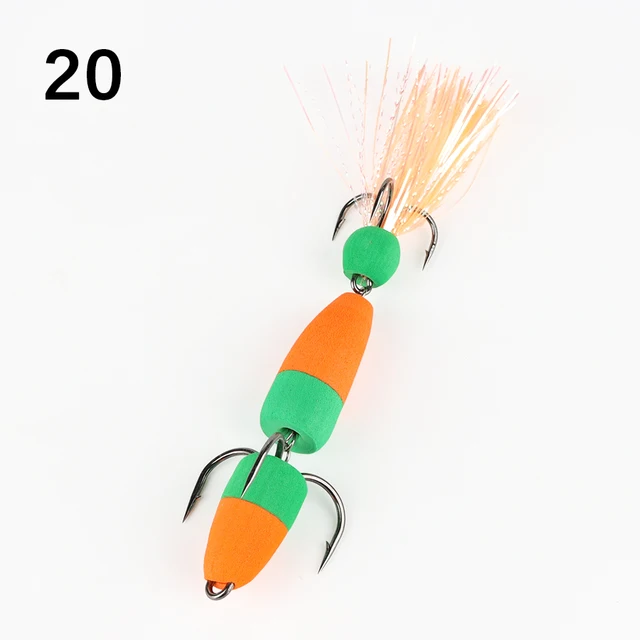 W.P.E New Fishing Lure 1pcs M Swim Bait Soft Lure High Density Foam Lure Fishing Tackle Multicolor Bass Artificial Lure Wobblers 20