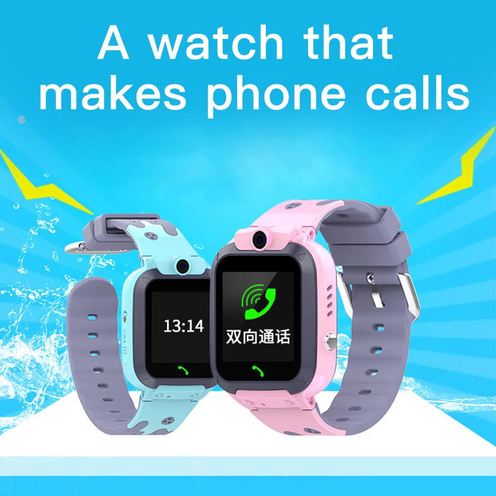  Q16 Smart Uhr Kinder Wasserdichte Sport GPS Smart Uhr Android Kinder SOS Anruf Smartwatch Mit Kamer