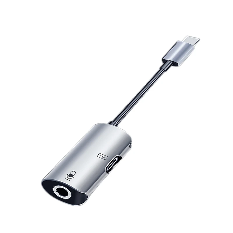 

Usb C To 3.5Mm Headphone Hack Adapter, Type C To Type C+3.5Mm Audio Charging Cable, for Huawei Mate 20/20 Pro,Xiaomi 8,Pixel2/3