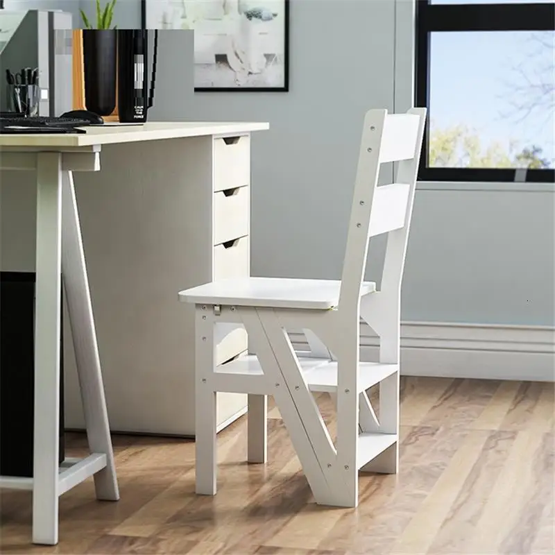 MODEL B Escalera Sgabelli Cucina tabrete De Cocina Ванная комната для пожилых людей Tangga Lipat дерево Escaleta Escabeau стул Merdiven лестница - Цвет: MODEL B