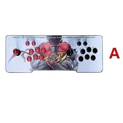 A Встроенный ящик Pandora 9D 2222 в 1 аркадная игровая консоль 2 игрока джойстик кнопки игровая машина Поддержка VGA/HDMI USB выход - Цвет: A