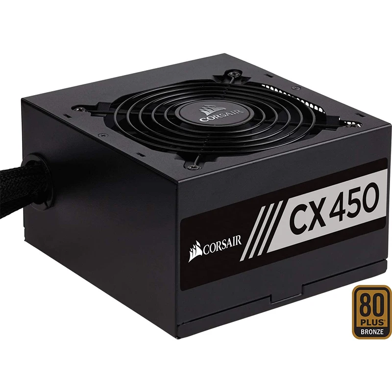 Corsair PSU CX Series 450 Вт 80 Plus Сертифицированный Бронзовый модульный блок питания CX450 (CP
