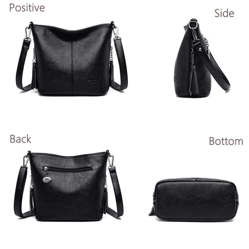 2023 Sommer Damen Hand Umhängetaschen für Frauen Luxus Handtaschen weibliche Leder Umhängetasche Einkaufstasche Designer Frauen Bolsa Sack — изображение 3