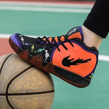 Уличная Мужская баскетбольная обувь; zapatillas hombre Deportiva; высокие дышащие ботильоны; кроссовки для тренировок; спортивная обувь для мужчин