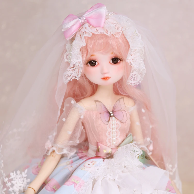 

Fortune Days Diary Queen 1/4 BJD Blyth doll 26 joint body 45cm including clothes, shoes, hair and gift box toy ICY,SD