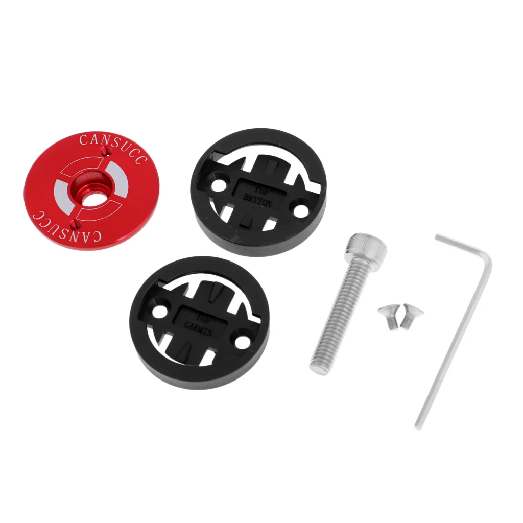 Bicycle Headset Top Stem Cap Handlebar Bike Computer Mount Extension Holder for MTB Mountain Rode Bike Bicycle Accessories