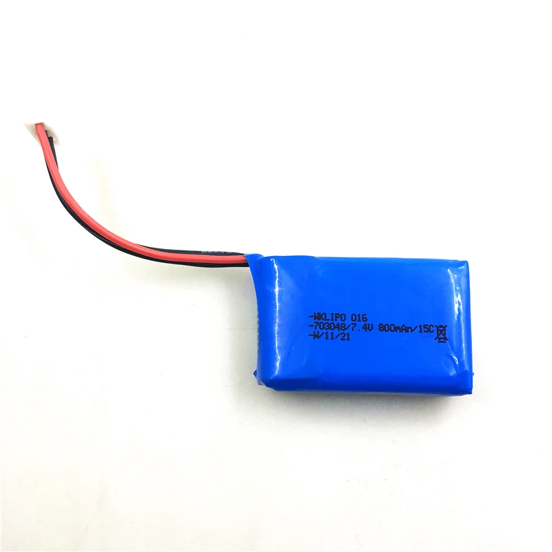 

(Не оригинал) 7,4 В 800 мАч 15C Lipo аккумулятор для передатчика Walkera DEVO F7 / DEVO F4, пульта дистанционного управления, запасные части