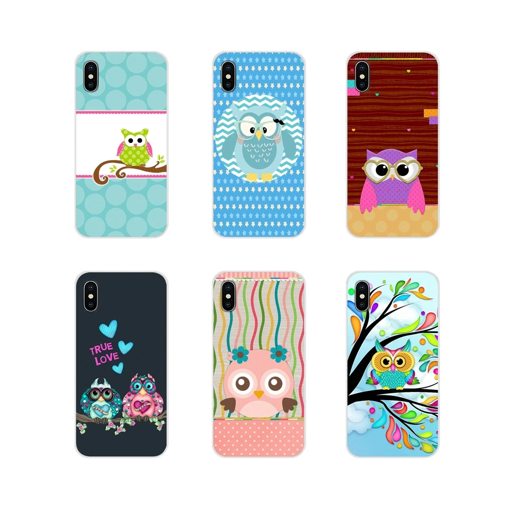 Mobile Phone Cover Cute Owl Hearts Lover Christmas For LG G3 G4 Mini G5 G6 G7 Q6 Q7 Q8 Q9 V10 V20 V30 X Power 2 3 K10 K4 K8 2017 | Мобильные