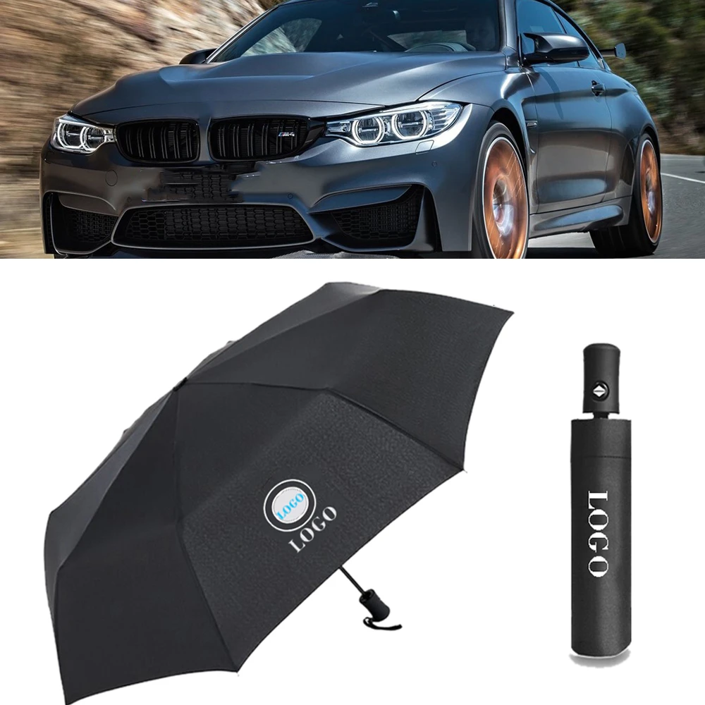 Paraguas logotipo para coche BMW, sombrilla automática de estilo para exteriores, plegable, compatible con 1, 2, 3, 4, 5, 6, 7 Series| | - AliExpress