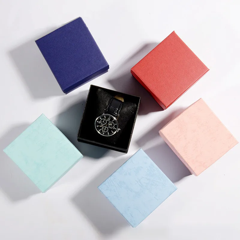 Watch Storage Box Watch Storage Bag Watch Storage Pouch 1PCS Gift Present Watch Box Case for Clock Bracelet Bangle Wrist Jewelry Watches Boxes