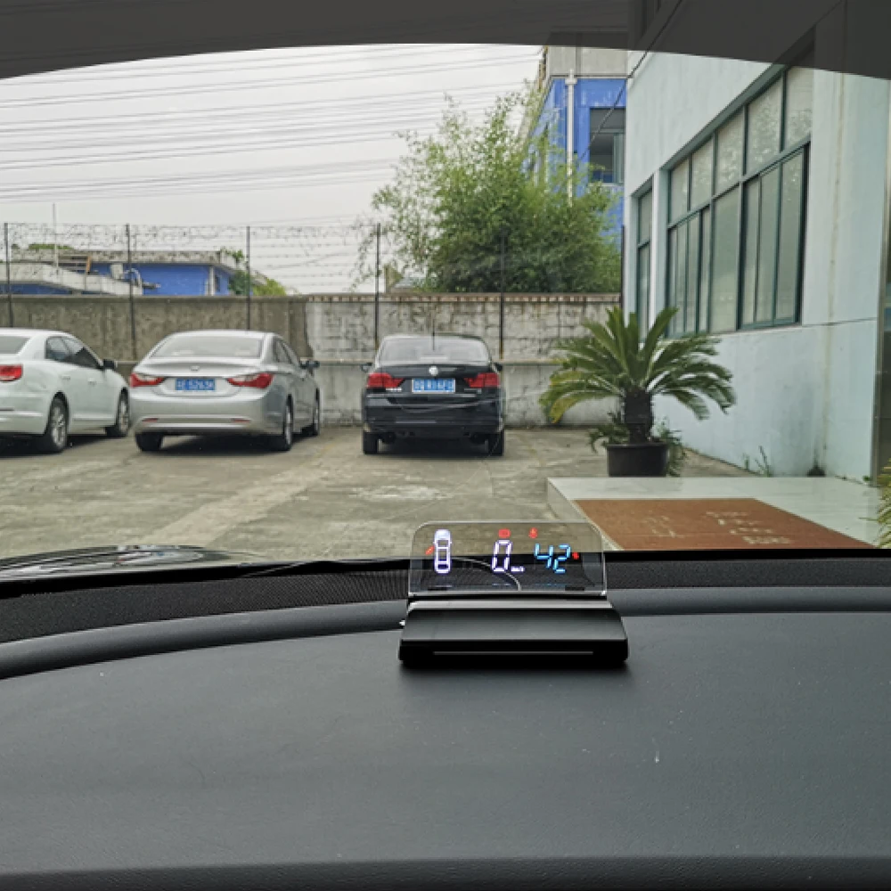 Vjoycar VT2 Car HUD Head Up display Speed Projection Mirror HUD Door Status Shift Reminder for Tesla Model 3 & for Tesla Model X